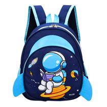 Mochila Infantil Astronauta Pequena de costas Ideal para Creche e Passeio Compacta e Confortável Mochila Infantil Astronauta Pequena de costas Ideal para Creche e Passeio Compacta e Confortável