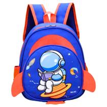 Mochila Infantil Astronauta Pequena de costas Ideal para Creche e Passeio Compacta e Confortável Mochila Infantil Astronauta Pequena de costas Ideal para Creche e Passeio Compacta e Confortável