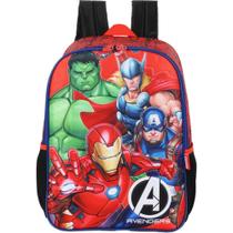 Mochila Infantil Avengers G Vermelha