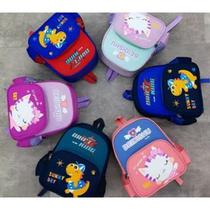 Mochila Infantil Baby Escola Menina Menino Espaçosa Grande Capacidade Creche Fofa Mochila Animais Jardim De Infância Envio Imediato