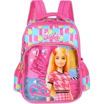 Mochila Infantil Barbie Para Costas G Pink Luxcel Mochila Infantil Barbie Para Costas G Pink Luxcel