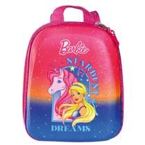 Mochila Infantil Barbie Pegasus Tamanho P Multicolorida Escolar para Passeio