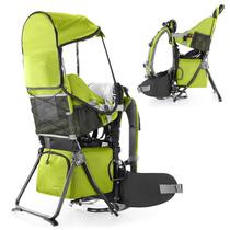 Mochila Infantil Besery para Trilhas - Verde - Suporta até 16 Libras