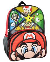 Mochila infantil Bioworld Super Mario 16" com luz LED Mochila infantil Bioworld Super Mario 16" com luz LED