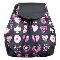 Mochila Infantil Bolsa Corações Magicc Bolsas