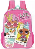 Mochila Infantil Bonecas Lol Surprise Queen Costas G Escolar Mochila Infantil Bonecas Lol Surprise Queen Costas G Escolar