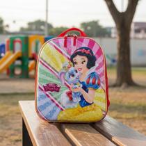 Mochila Infantil Branca de Neve Tamanho P - Vermelha Mochila Infantil Branca de Neve Tamanho P - Vermelha