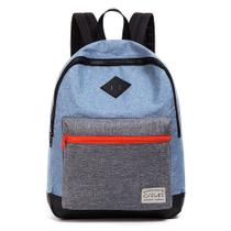 Mochila Infantil CAIWEI Fashion Azul - 38x29x13cm - Poliéster