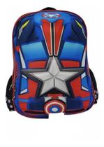 Mochila Infantil Carros América 3D Costas Escolar Aula M4194