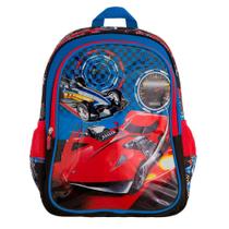 Mochila infantil Carros azul c/ verm. YS42058