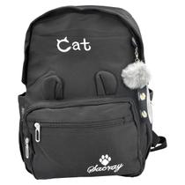 Mochila Infantil Cat Escolar Passeio Casual Bolsa Notebook