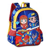 Mochila Infantil Clio Os Aventureiros Gigi e Luccas Neto 16" - Clio Style