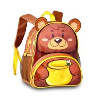 Mochila Infantil Clio Pets Bichinhos Floresta Escolar
