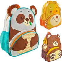 Mochila Infantil Clio Pets Zoo CP2646D Escolar De Costas Clio Style