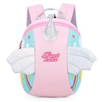 Mochila Infantil Coleira Unicórnio Rosa 70Cm