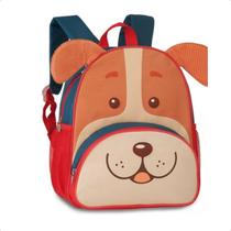 Mochila Infantil Com Alças - Cachorro Vermelho Mochila Infantil Com Alças - Cachorro Vermelho