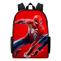 Mochila Infantil Com Estampa Spider Man Bolsa Top Escolar