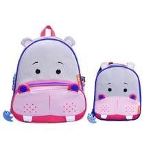 Mochila Infantil Com Lancheira Térmica Lets Go - Comtac Kids