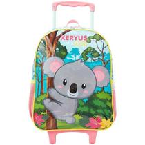 Mochila Infantil Com Rodinha Coala Grande Mochila Infantil Com Rodinha Coala Grande