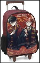 Mochila Infantil Com Rodinha Harry Potter G Vinho