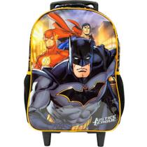 Mochila infantil com rodinha liga da justica r - XERYUS