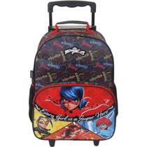 Mochila Infantil com Rodinha Miraculous MAX G Mochila Infantil com Rodinha Miraculous MAX G