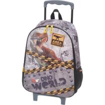 Mochila infantil com rodinha pack me dino world