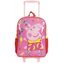 Mochila Infantil com Rodinha Peppa PIG Fruits G 50CM - Sestini