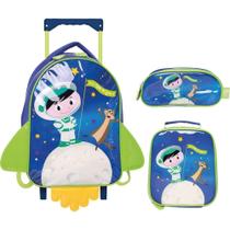 Mochila Infantil com Rodinha SHOW da Luna EST ESPAC 3PC