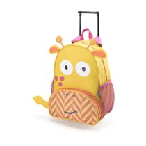 Mochila Infantil Com Rodinhas Girafa