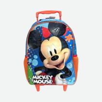 Mochila Infantil Com Rodinhas Mickey Mouse Xeryus Mochila Infantil Com Rodinhas Mickey Mouse Xeryus