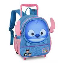 Mochila Infantil Com Rodinhas Stitch Tsum Escolar Volta As Aulas Mochila Infantil Com Rodinhas Stitch Tsum Escolar Volta As Aulas
