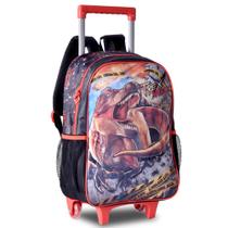 Mochila Infantil com Rodinhas T-Rex Attack TX23012K - Clio Style