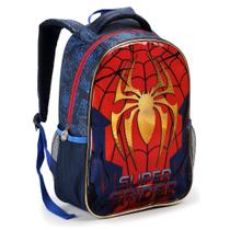 Mochila Infantil Costa Spider Dark Aranha Menino Tamanho Escolar