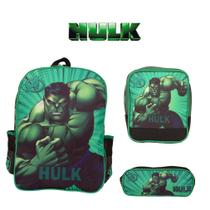 Mochila Infantil Costas Incrível Hulk Vingadores Passeio