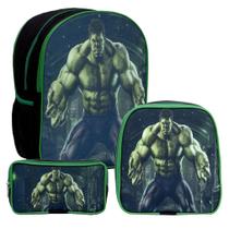 Mochila Infantil Costas Menino Incrivel Hulk 3D Toys 2U