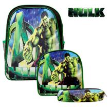 Mochila Infantil Costas Menino Incrivel Hulk Marvel Toys 2U