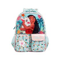 Mochila Infantil Costas Puxador Princesa Moana Disney Pixar - Mochila Infantil Costas Puxador Princesa Moana Disney Pixar -