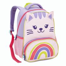 Mochila Infantil Creche Escolar Menina Menino Animais Passeio Escolinha de Costas Mochila Infantil Creche Escolar Menina Menino Animais Passeio Escolinha de Costas