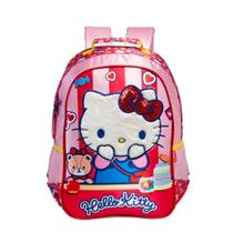 Mochila Infantil De Costas Escolar adolescente Jovem Hello Kitty Original 15382
