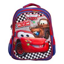 Mochila Infantil De Costas Estampa Carros Led Toys 2U