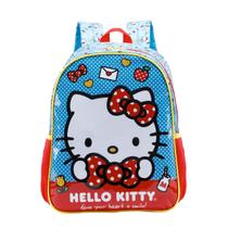 Mochila Infantil De Costas Hello Kitty Escolar Feminina