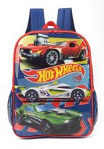 Mochila Infantil De Costas Hot Weels ul Luxcel