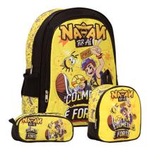 Mochila Infantil de Costas Menino Natan Por Ai Grande 3 Pçs - TOYS 2U