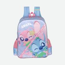Mochila Infantil De Costas Stitch E Angel Luxcel Mochila Infantil De Costas Stitch E Angel Luxcel