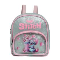 Mochila Infantil De Costas Stitch Feminina Tam P Reforçada Mochila Infantil De Costas Stitch Feminina Tam P Reforçada