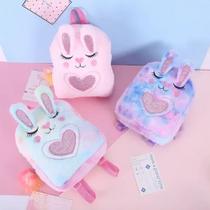 Mochila Infantil de Pelúcia Premium Criança Unicórnio Bichinho Fofo Para Meninas Escolar Rosa Mochila Infantil de Pelúcia Premium Criança Unicórnio Bichinho Fofo Para Meninas Escolar Rosa