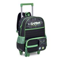 Mochila Infantil de Rodinha Game Start Original Clio