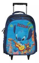 Mochila Infantil De Rodinhas Stitch Estampa Alto Relevo Mochila Infantil De Rodinhas Stitch Estampa Alto Relevo