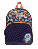 Mochila Infantil Dermiwil Container Kids Space Preta - 5222